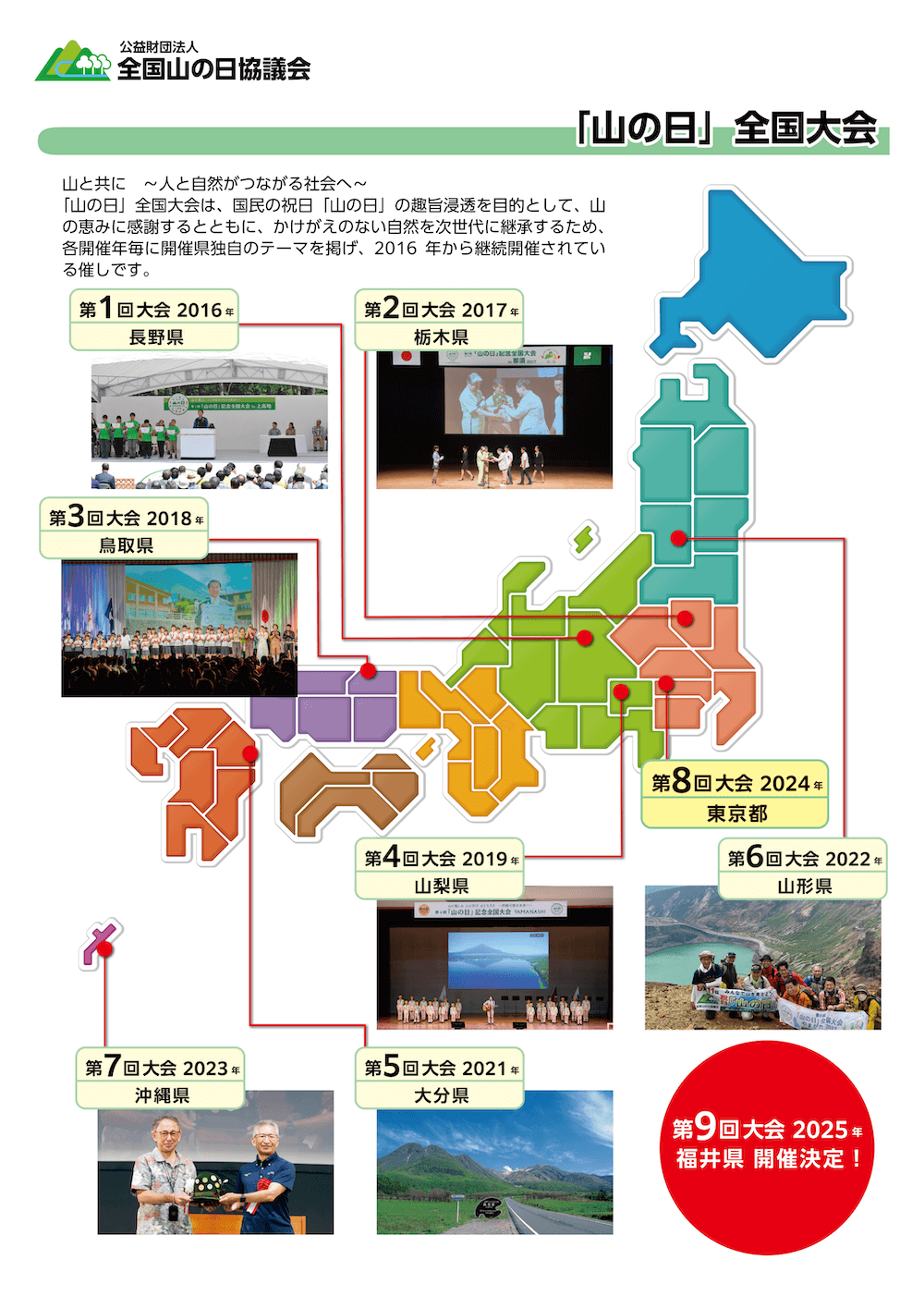 山の日」全国大会とは？